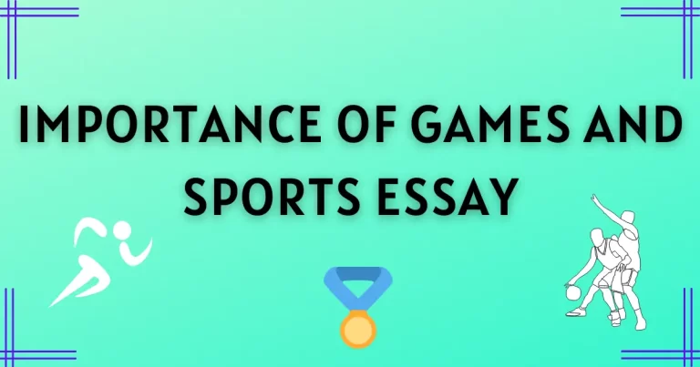 Importance of Games and Sports Essay in English [2023]