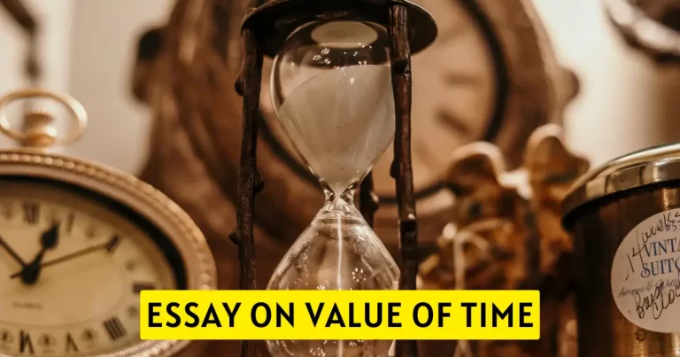 The Importance of Time Management: An Essay on Value of Time